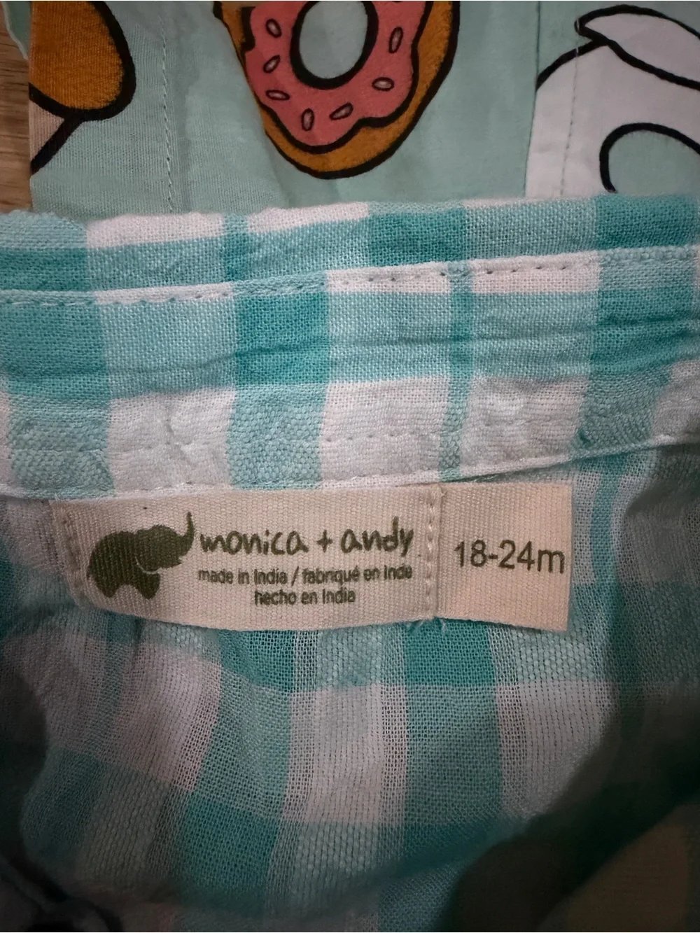 Bundle Monica + Andy Oxford Rompers size 18-24 months